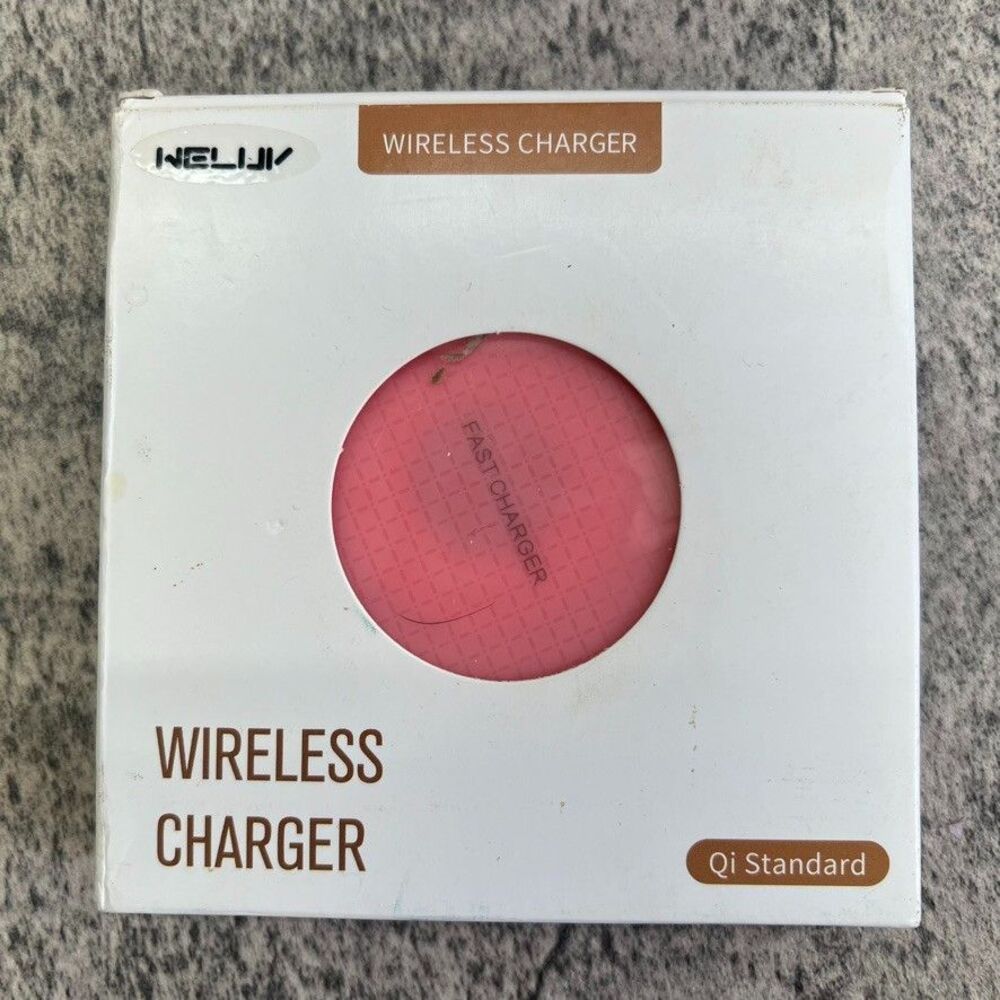 Wireless Fast Charger Charging Pad Dock for iPhone Samsung Android Cell Phone